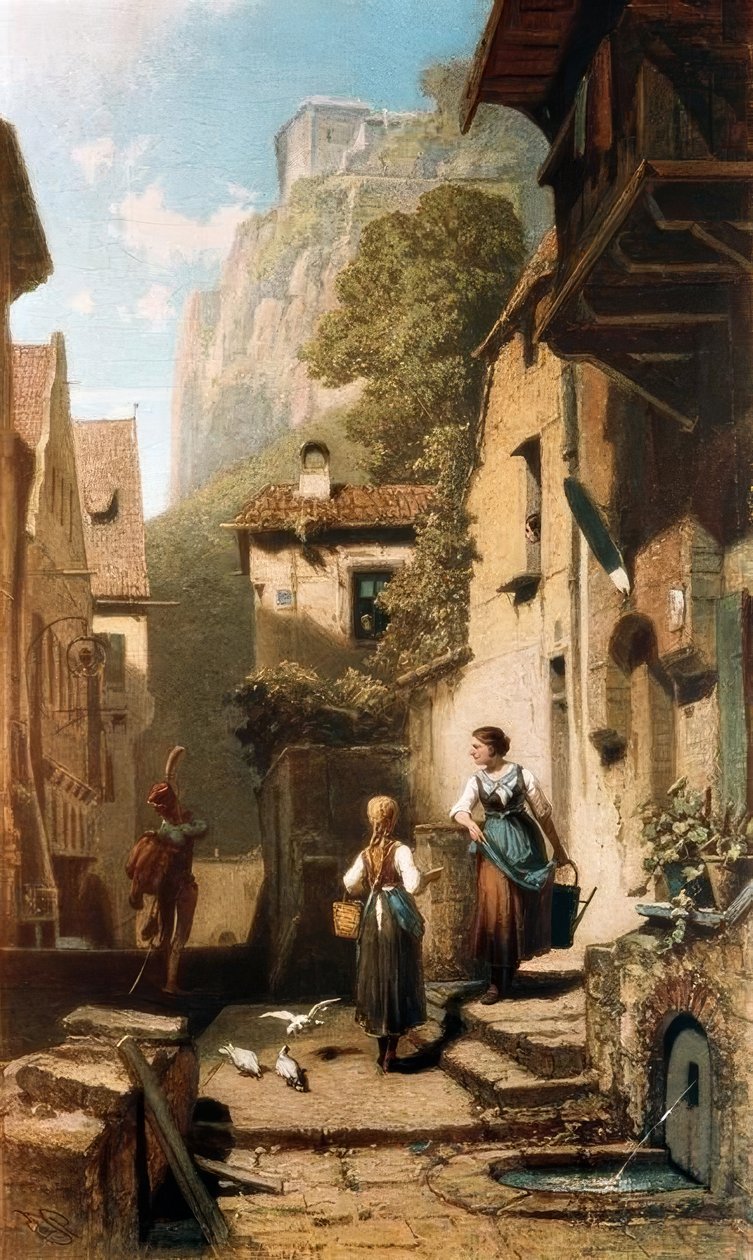 Ten husar od Carl Spitzweg
