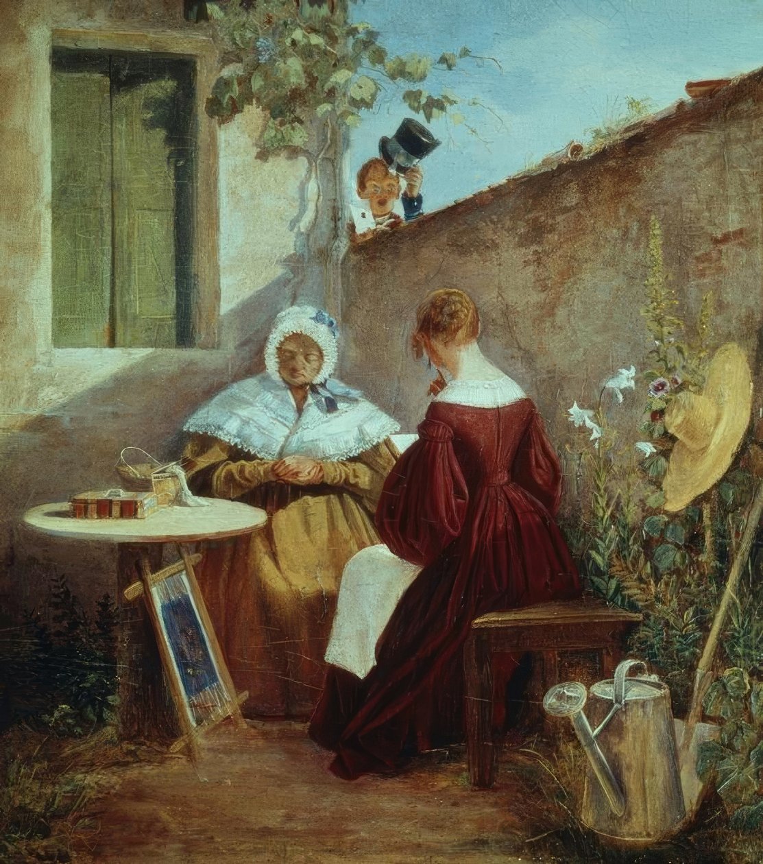 Milostný dopis od Carl Spitzweg