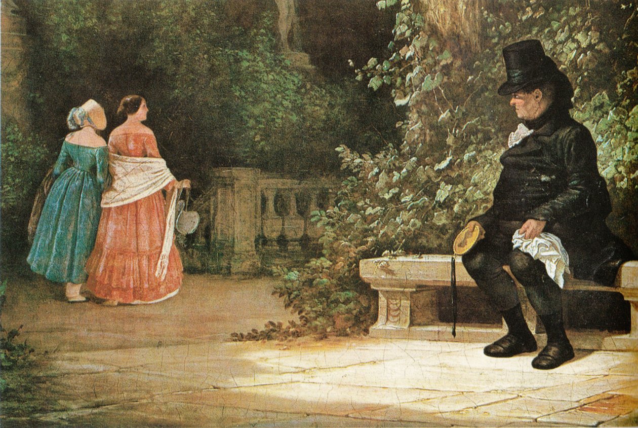 Vdovec od Carl Spitzweg