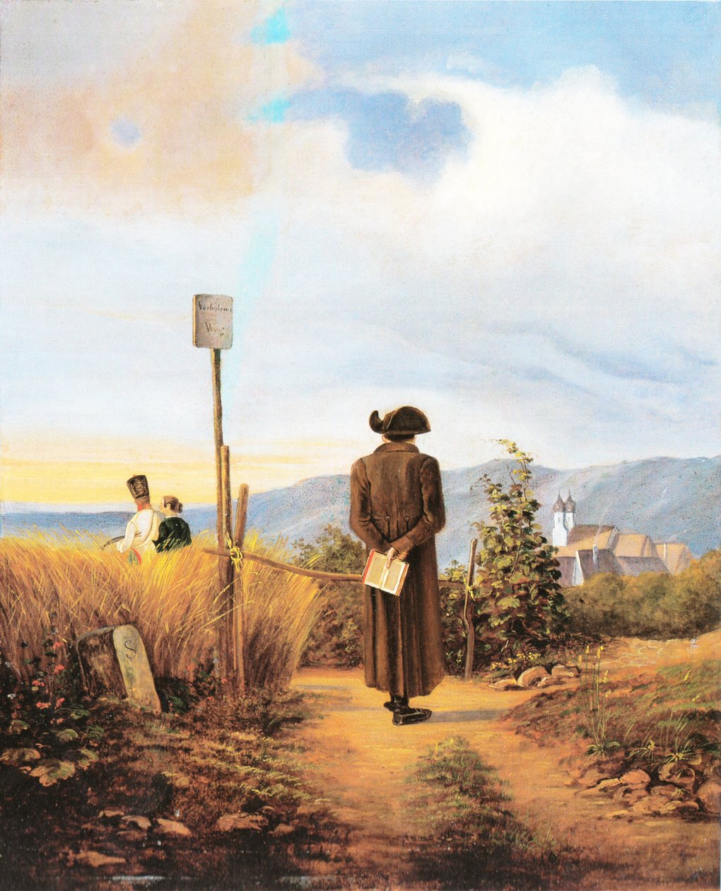 Zakázaná cesta od Carl Spitzweg