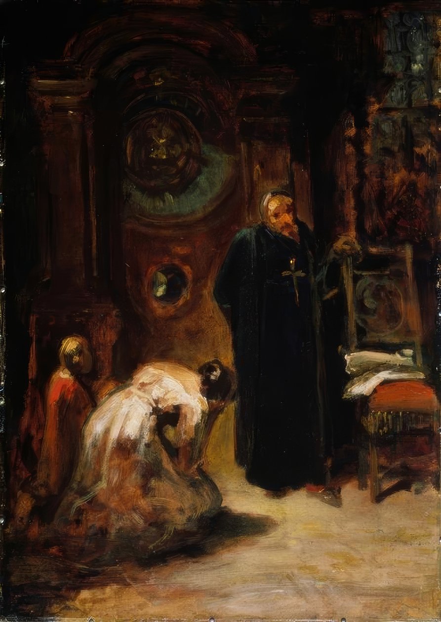 Zpověď od Carl Spitzweg