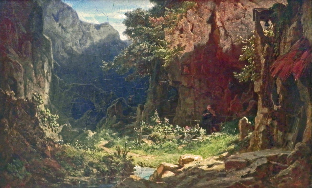Poustevník od Carl Spitzweg