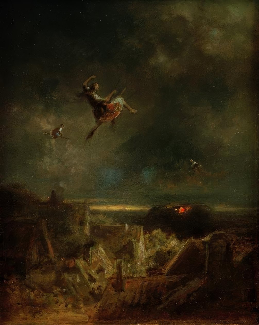 Hexenritt od Carl Spitzweg