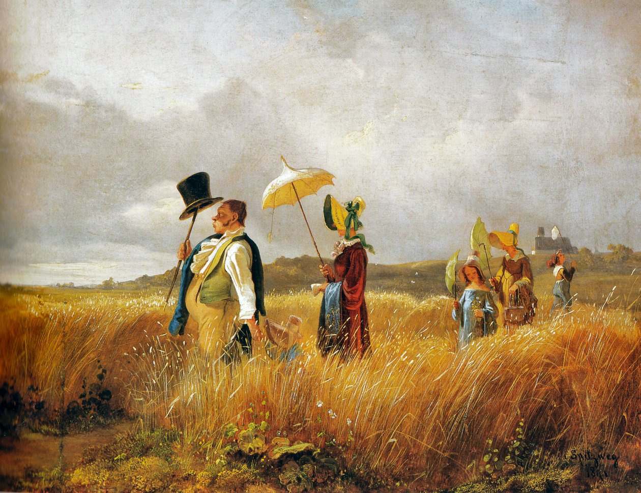 Nedělní procházka od Carl Spitzweg