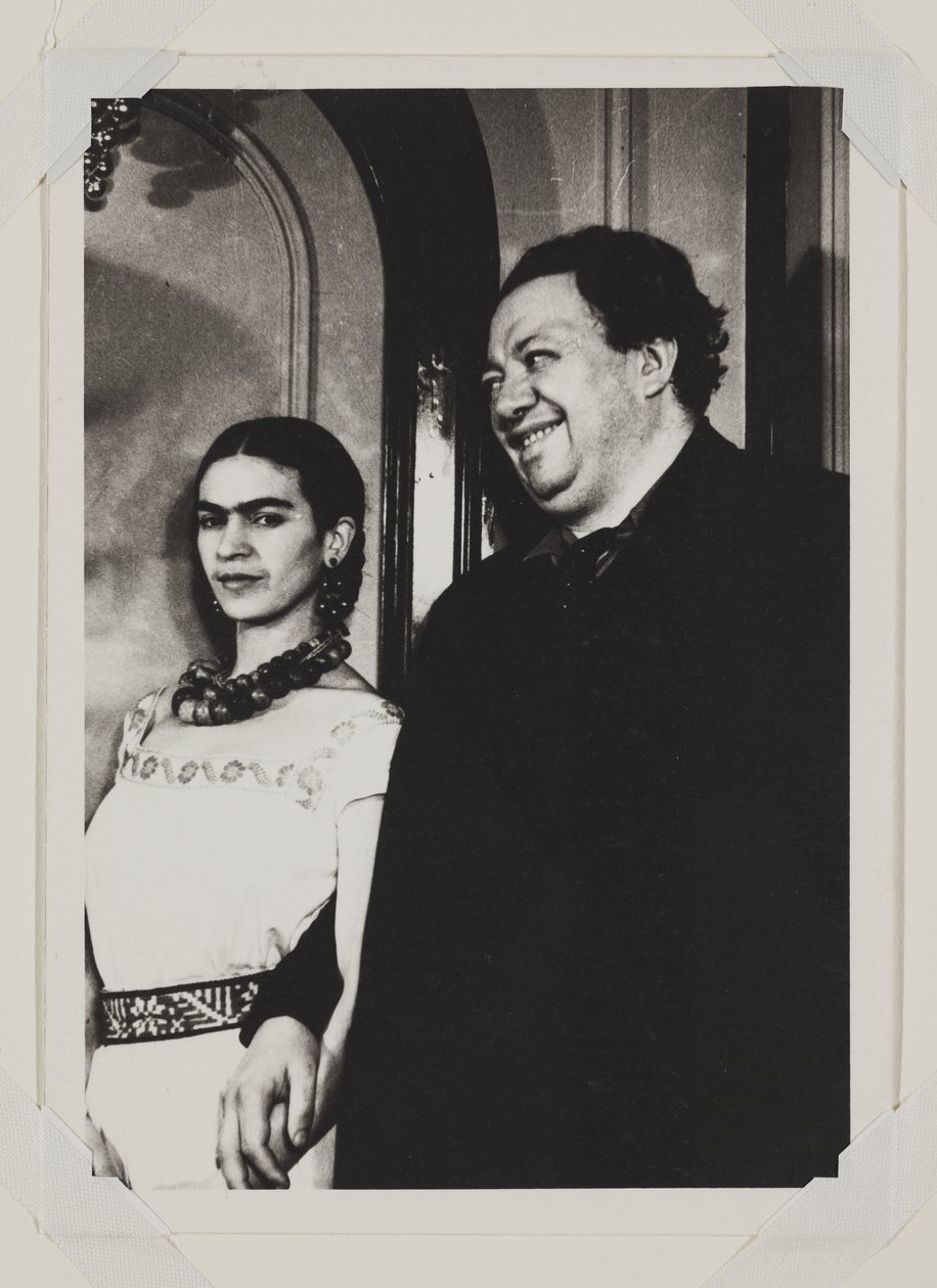 Frida Kahlo a Diego Rivera od Carl Van Vechten