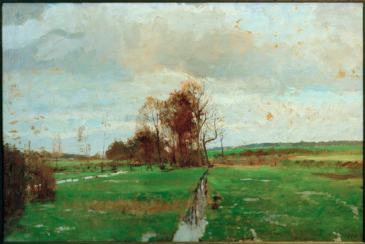 Vlhké louky od Carl Vinnen