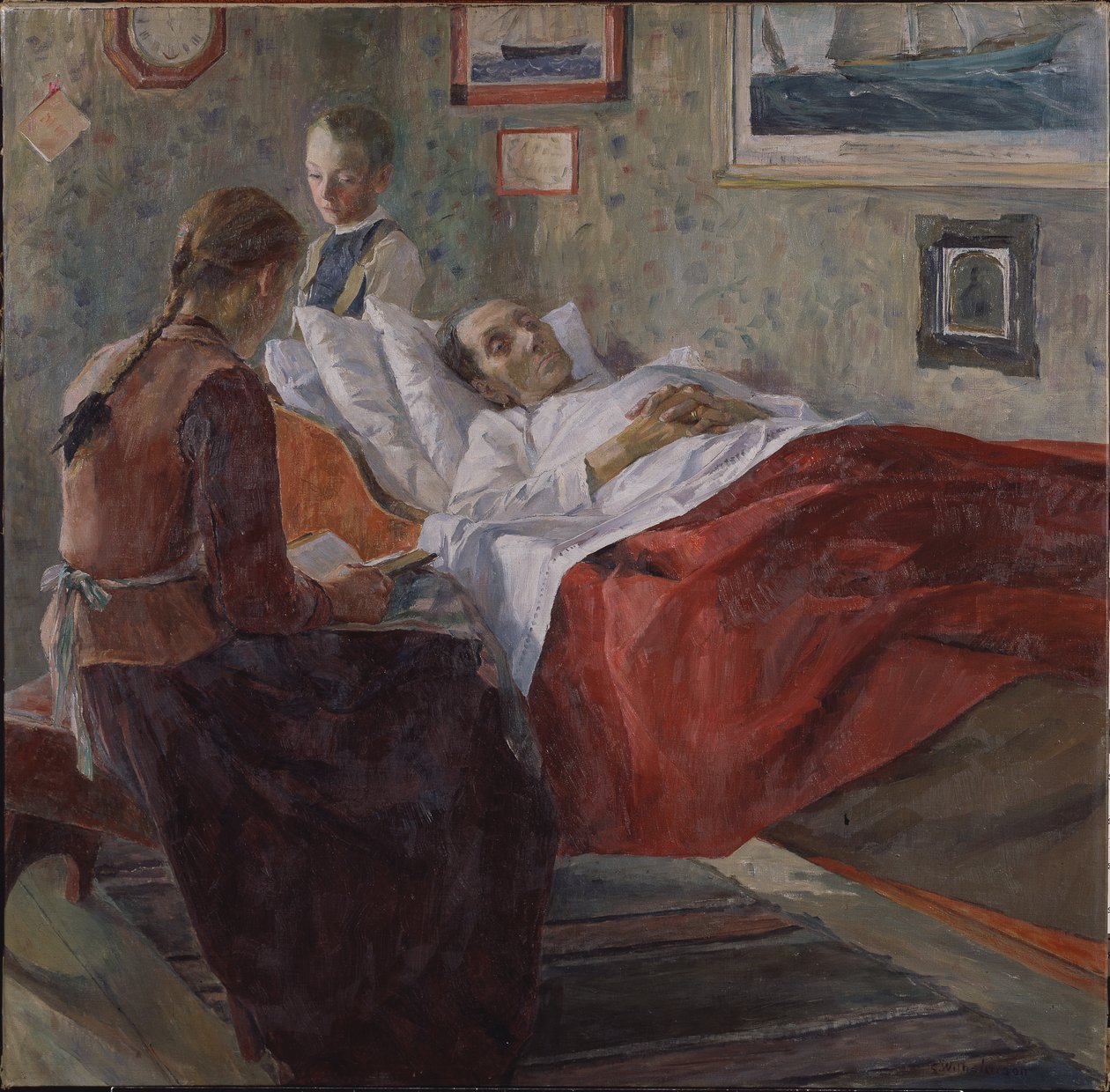 Rezignace od Carl Wilhelm Wilhelmson