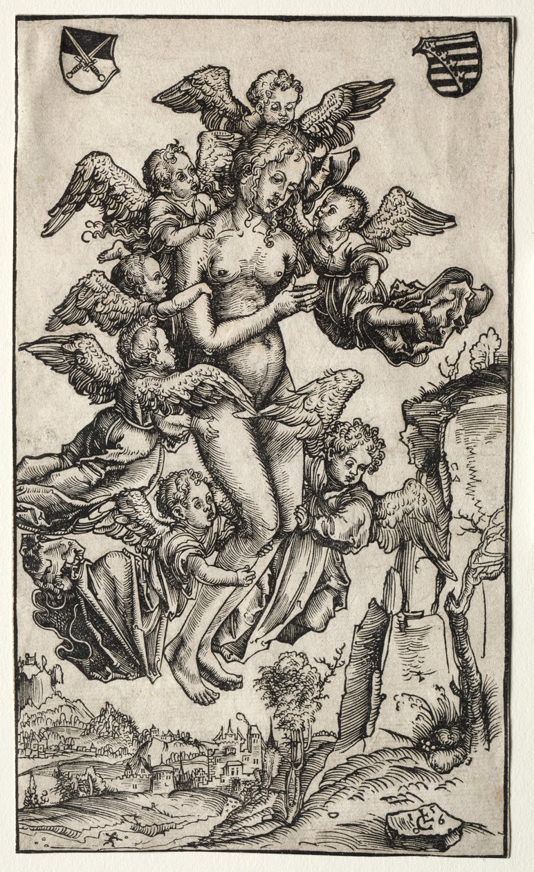 Extáze svaté Máří Magdaleny od Carle Vernet
