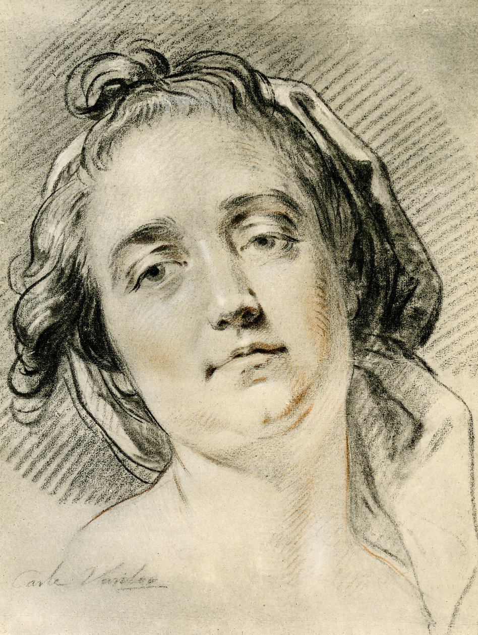 Studie hlavy od Carle van Loo