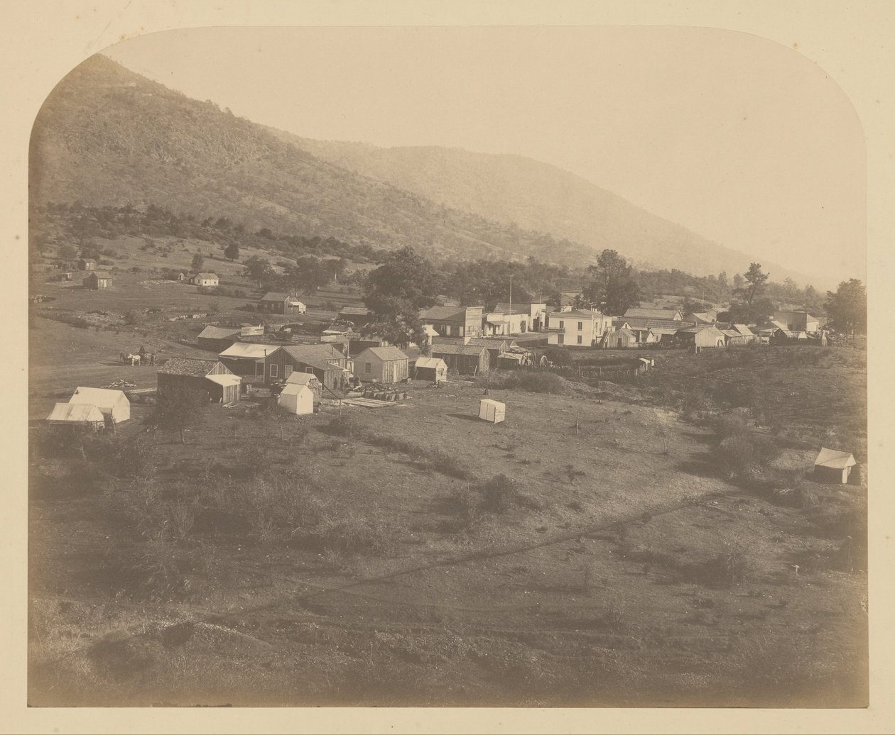 (Medvědí údolí od Carleton E. Watkins