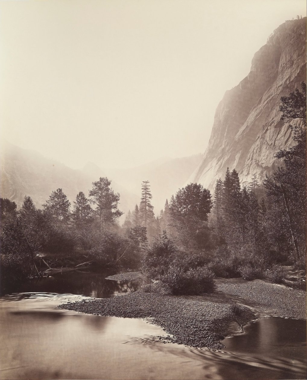 Mount Starr King, Yosemite, č. 69 od Carleton E. Watkins