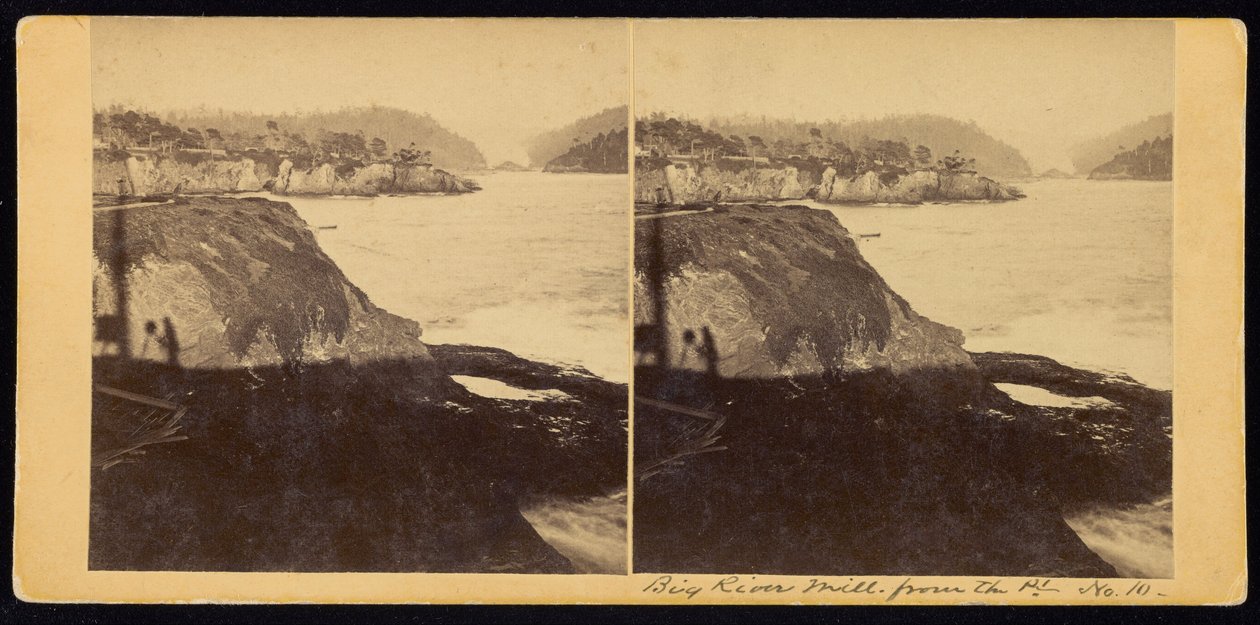 Mlýn Big River z Pt od Carleton Watkins