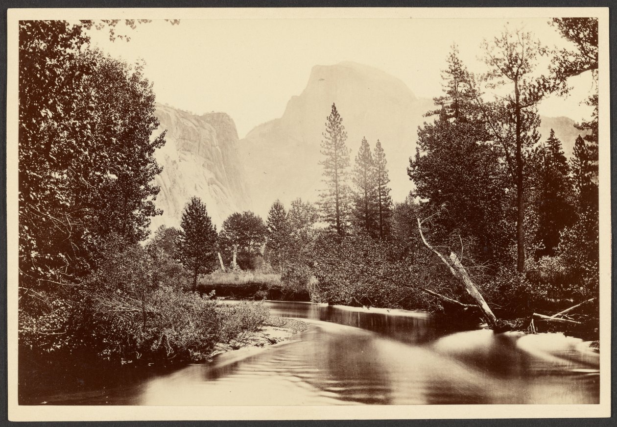 "Half Dome - Yosemity" od Carleton Watkins