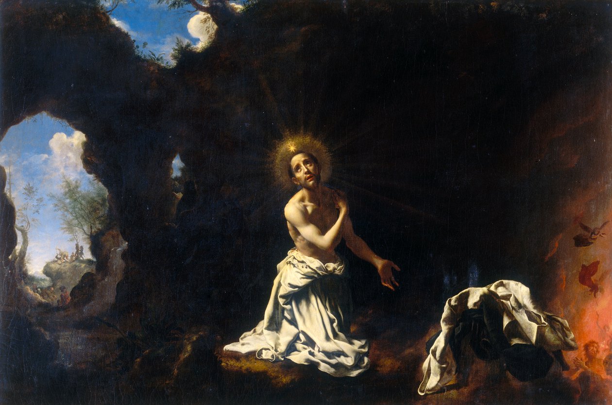 Svatý Dominik kajícník od Carlo Dolci