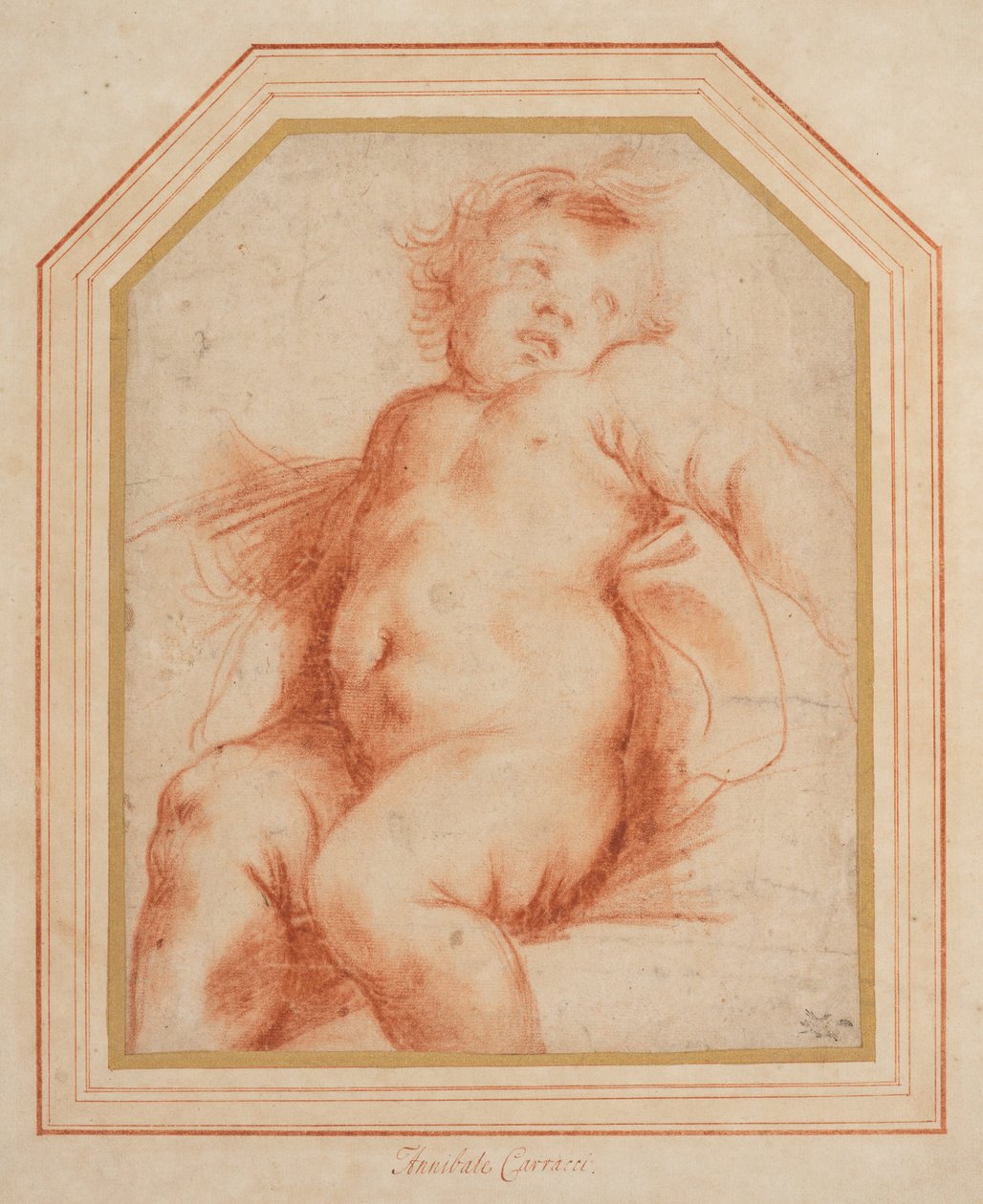 Alaston vauva od Carlo (attr. to) Cignani