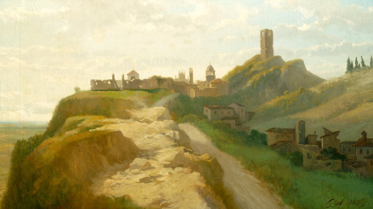 Solferino pozice, Carlo Ademollo (1824-1911). od Carlo Ademollo