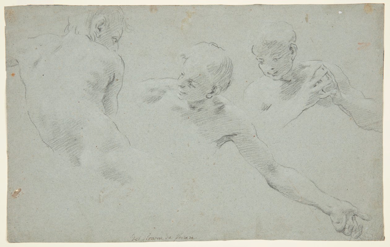 Figurové studie od Carlo Bononi