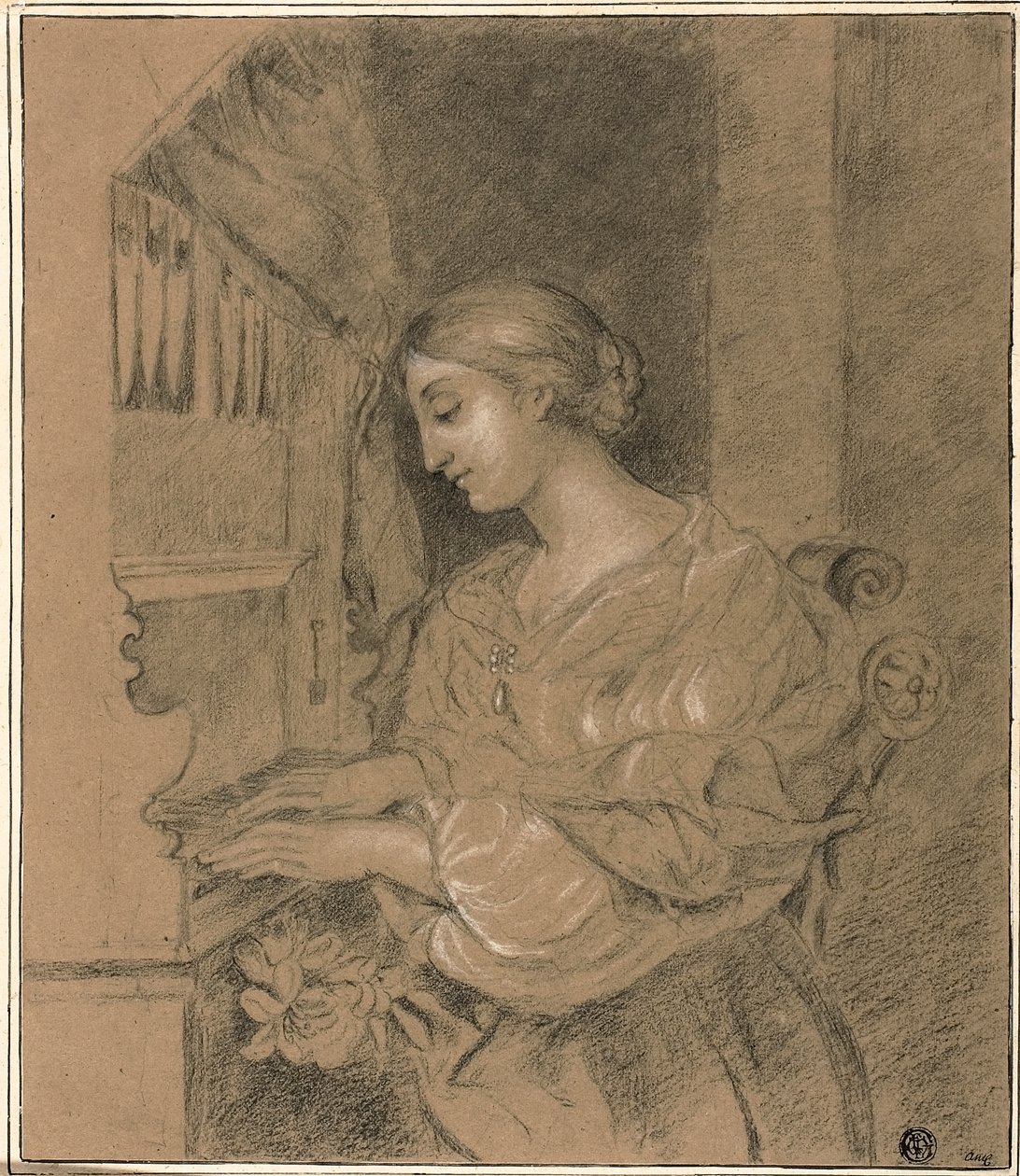Svatá Cecílie od Carlo Dolci