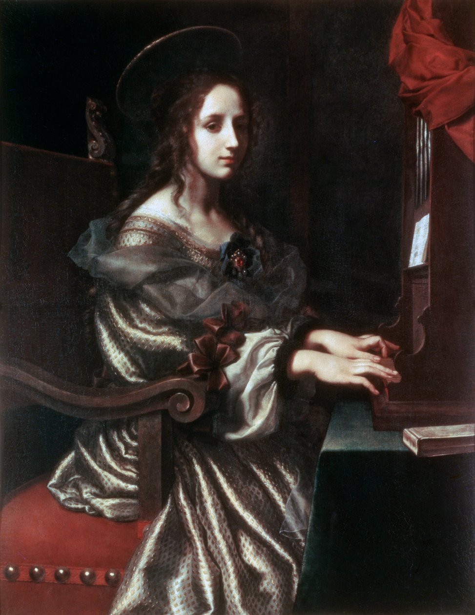 Svatá Cecílie, 40. léta 17. století. od Carlo Dolci