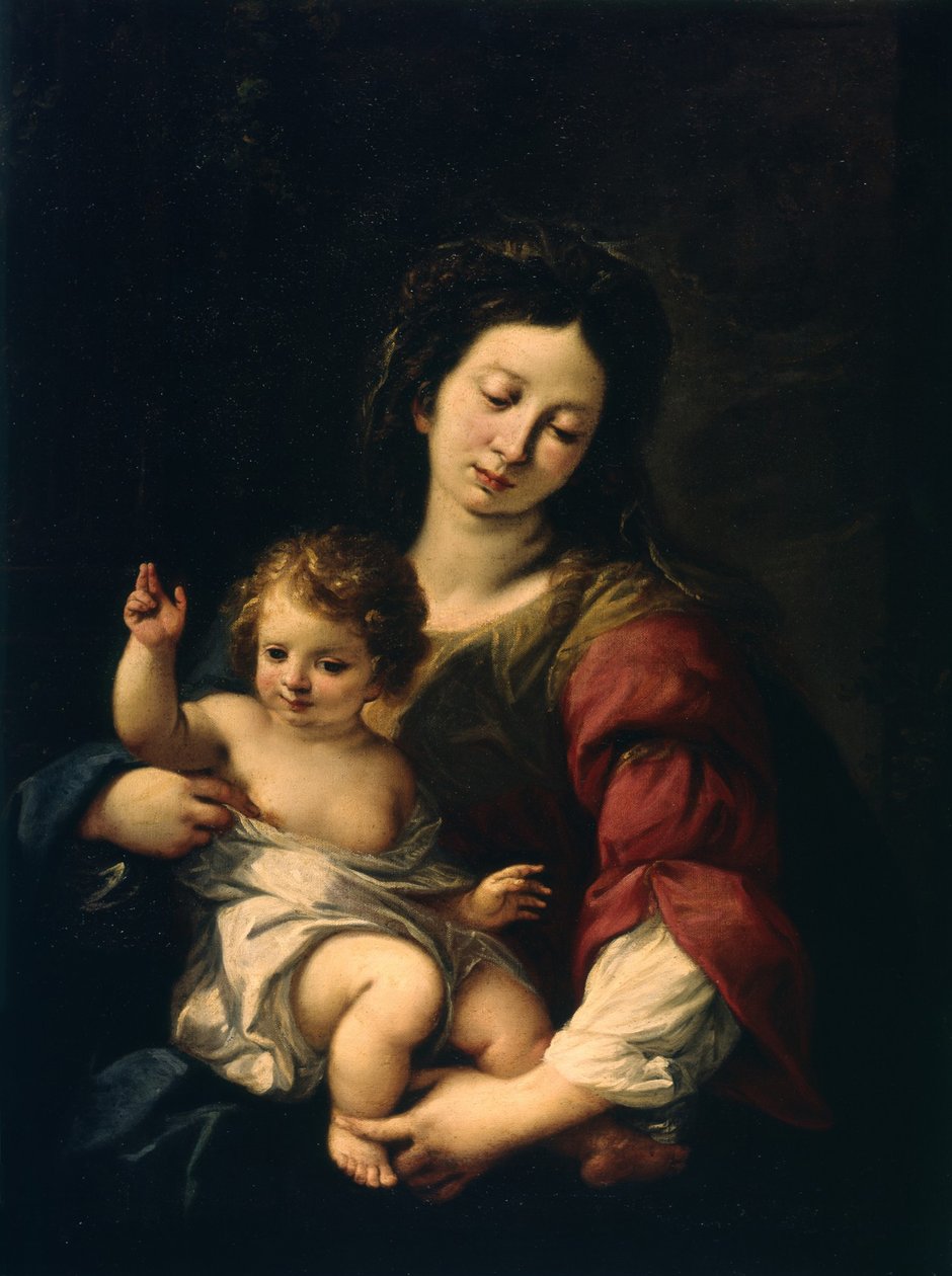 Madona s dítětem, kolem 1620-62 od Carlo Francesco Nuvolone