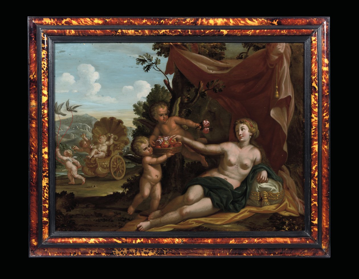 Venuše a Amor, kolem 1692-1705 od Carlo Garofalo