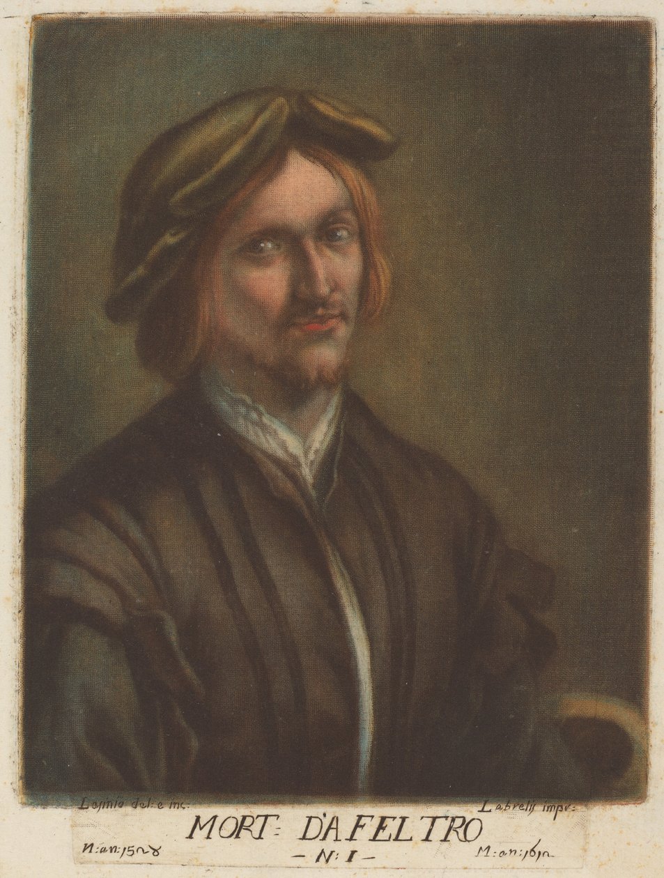 Zemřel z Feltre, 1789. od Carlo Lasinio