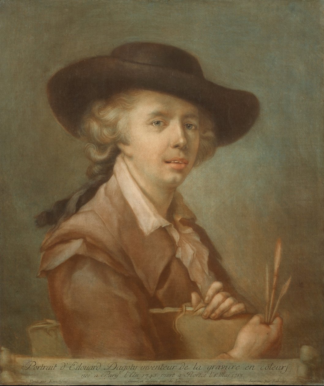 Portrét Edouarda Gautiera-Dagotyho, 1783. od Carlo Lasinio