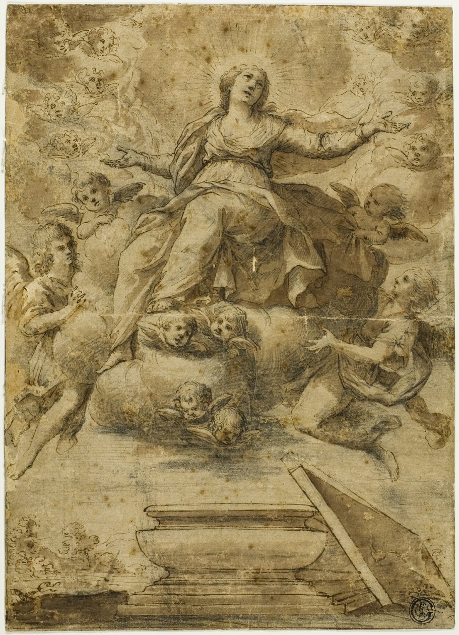 Nanebevzetí Panny Marie od Carlo Maratti