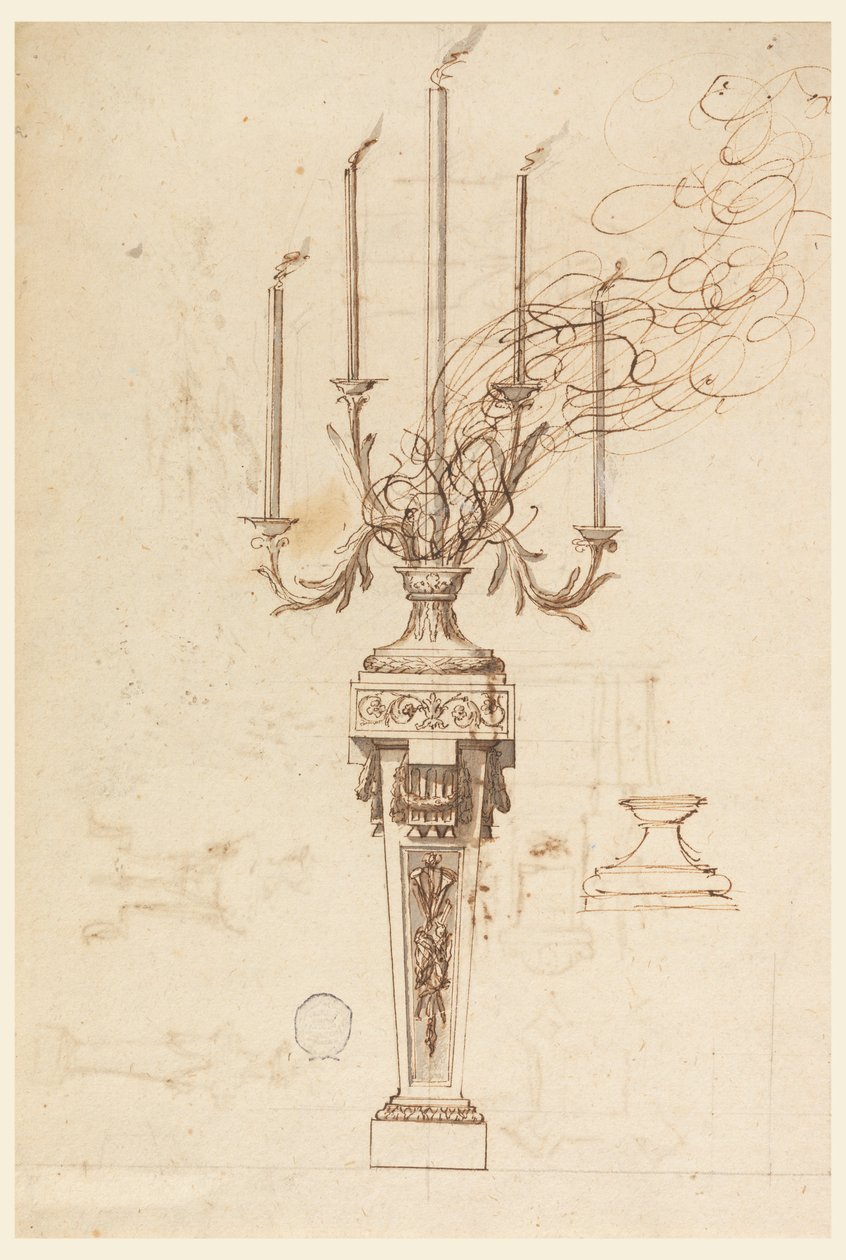 Design pro svícen od Carlo Marchionni