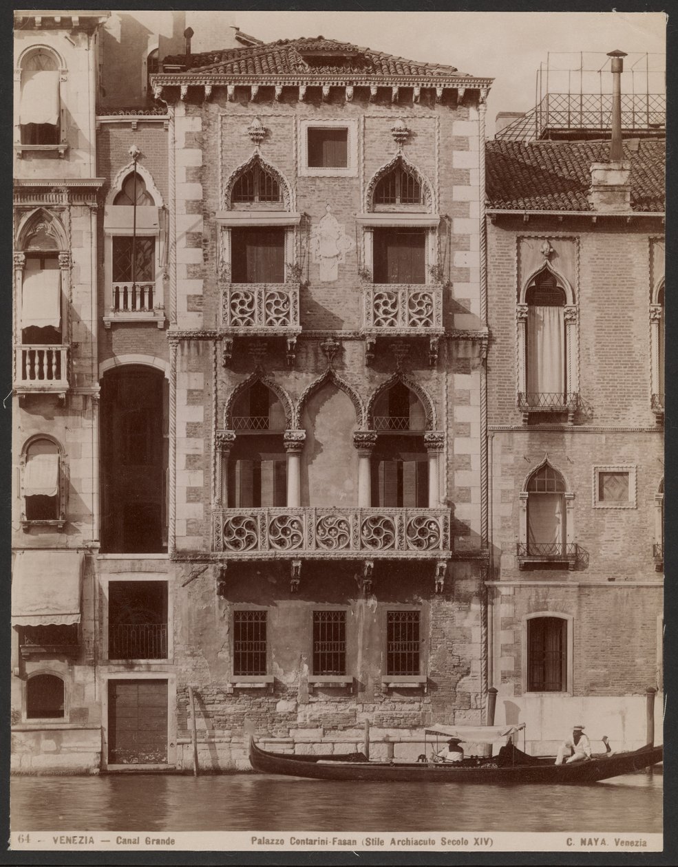 Palazzo Contarini-Fasan, Benátky od Carlo Naya