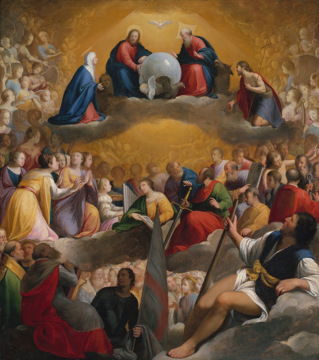 Paradise, cca 1598 (olej na mědi) od Carlo Saraceni