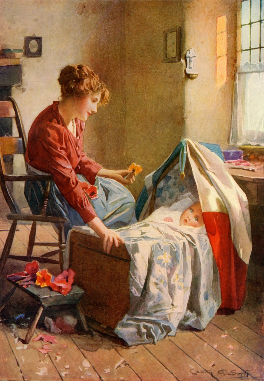 Fleur de Lis, 1914. od Carlton Alfred Smith
