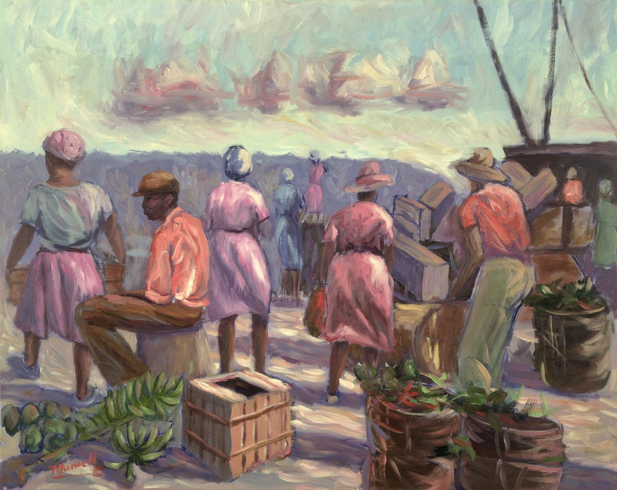 Tržiště, 1988 od Carlton Murrell