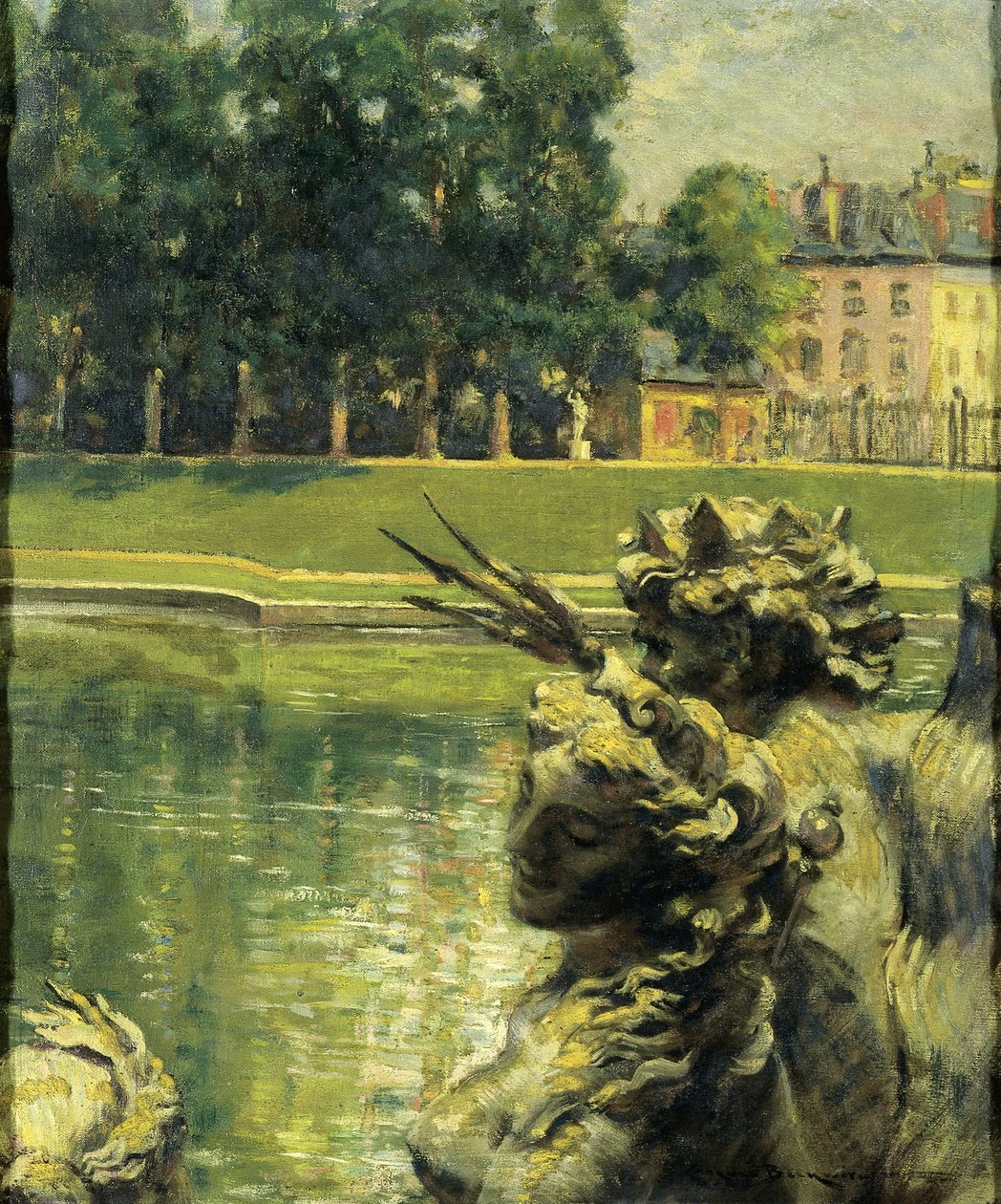 Neptune Basin, Versailles, 1913. od Carroll Beckwith