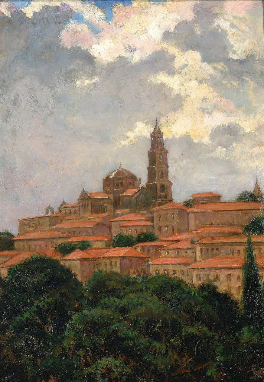 Katedrála v le Puy, 1911. od Carroll Beckwith