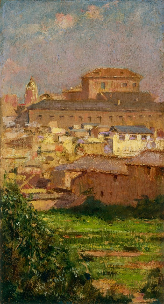 Palazzo Barberini, Řím od Carroll Beckwith