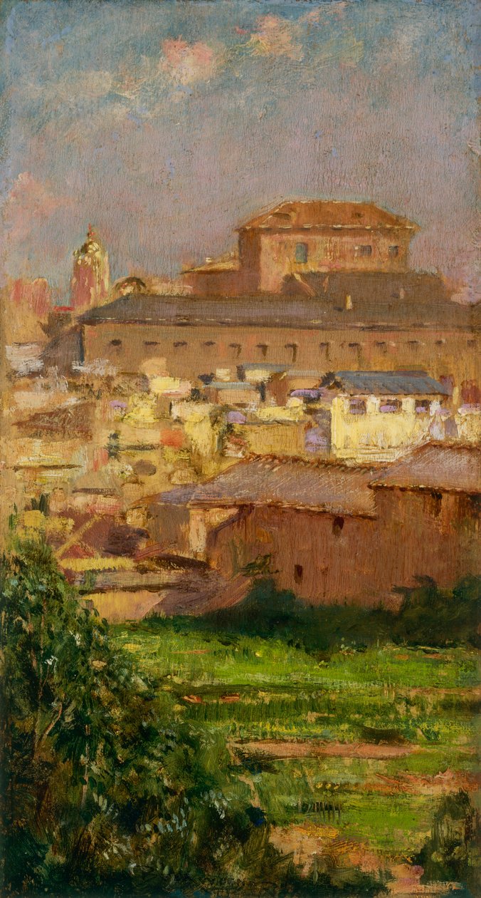 Palazzo Barberini, Řím, ca. 1910. od Carroll Beckwith