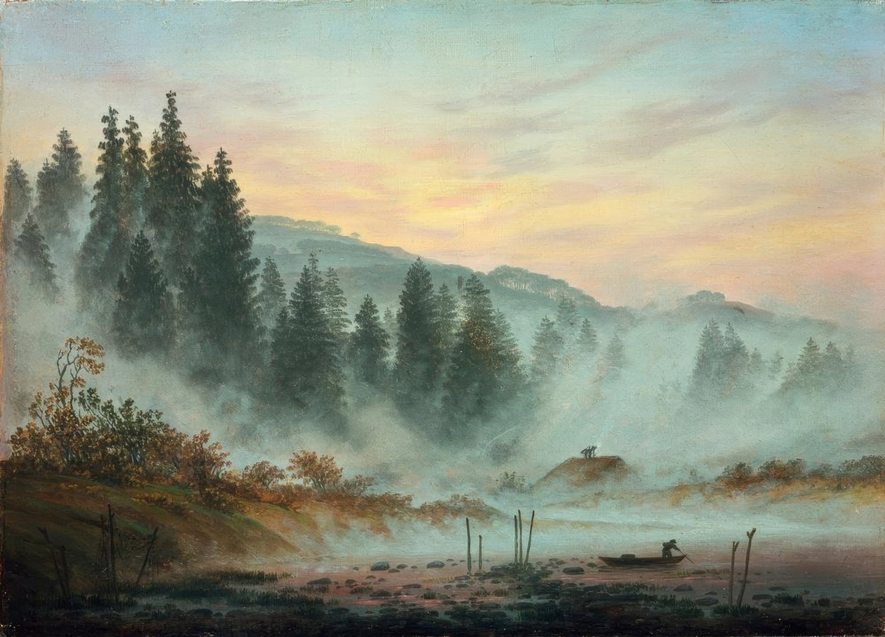 Ráno od Caspar David Friedrich