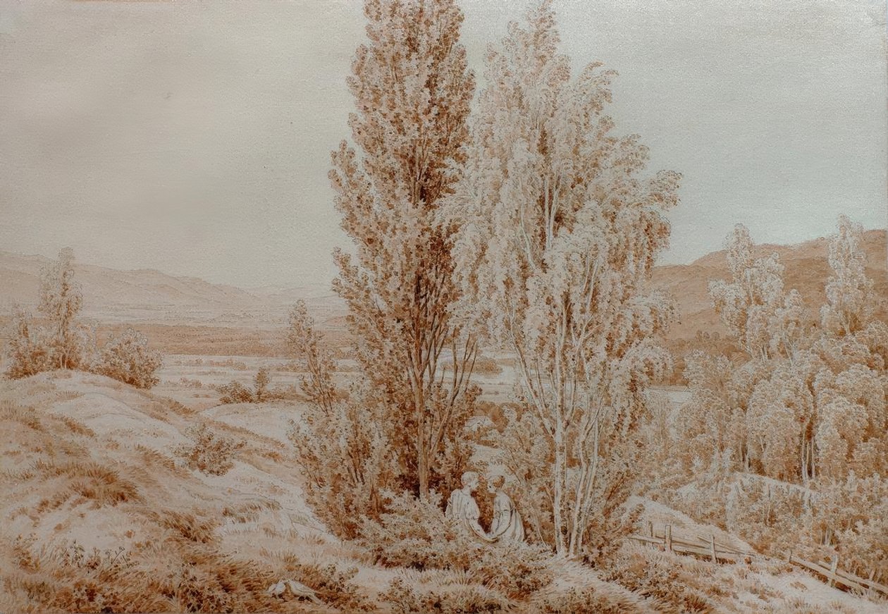 Léto od Caspar David Friedrich