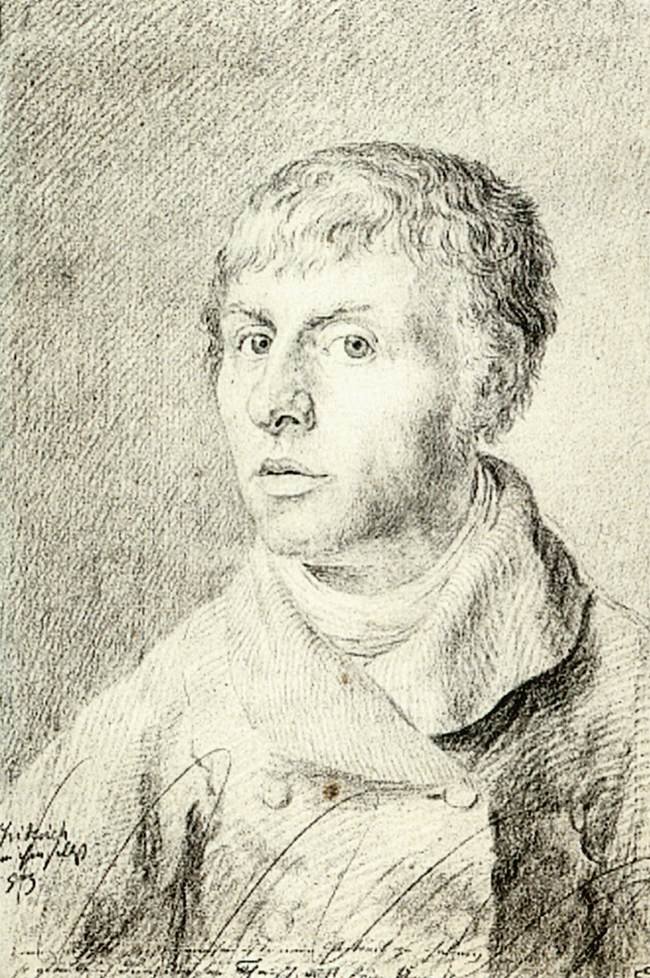 Autoportrét od Caspar David Friedrich