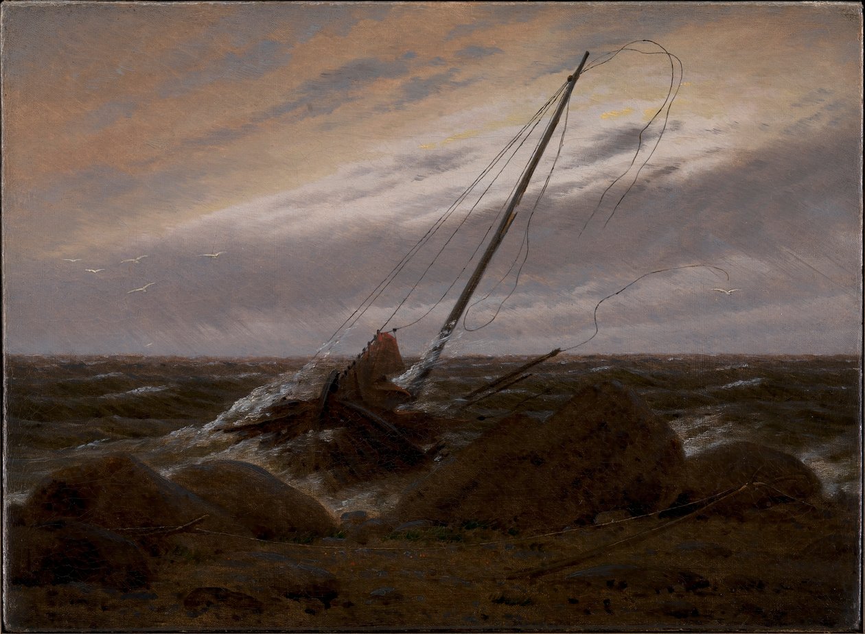 Po bouři, 1817. od Caspar David Friedrich