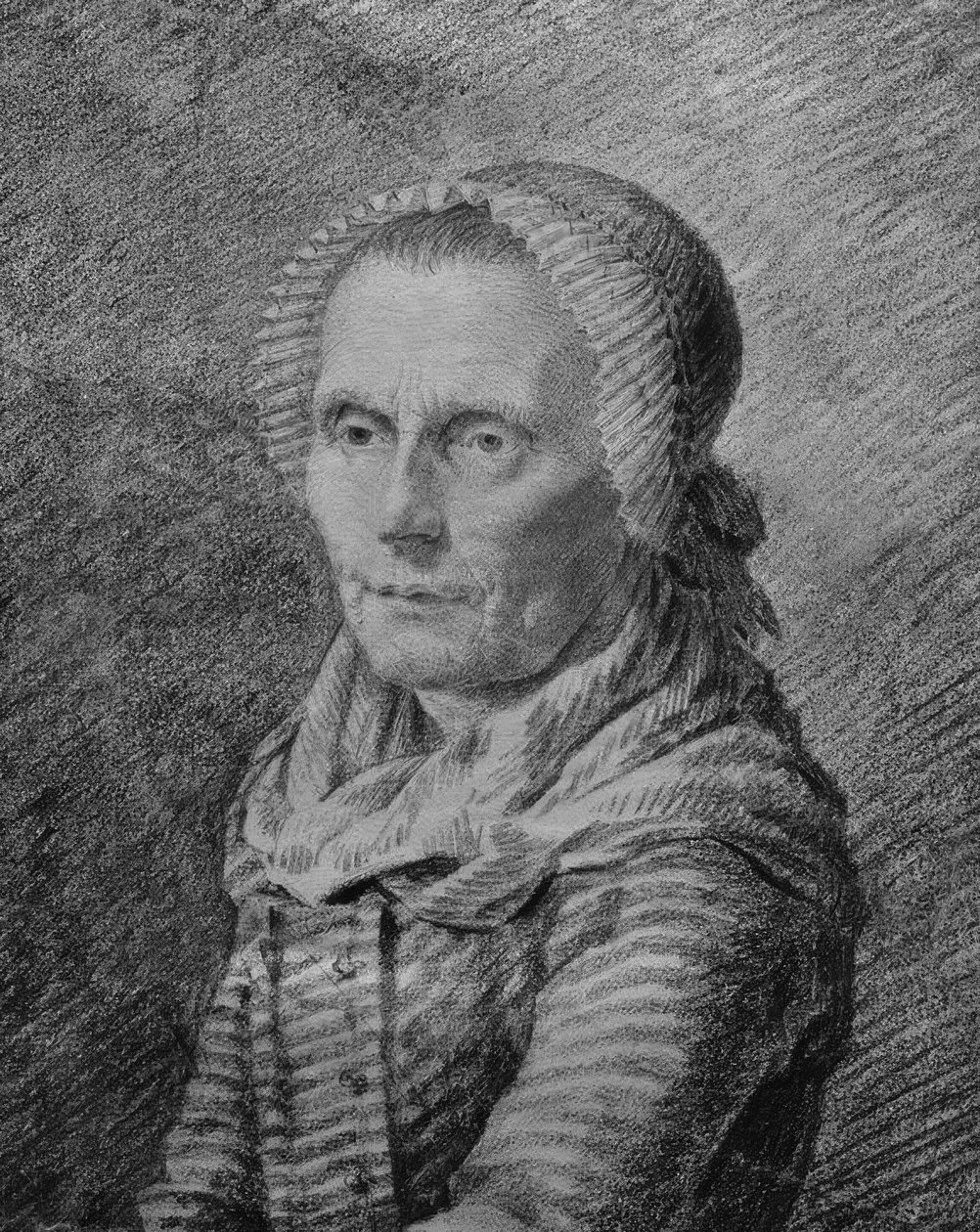 Portrét matky Heiden od Caspar David Friedrich