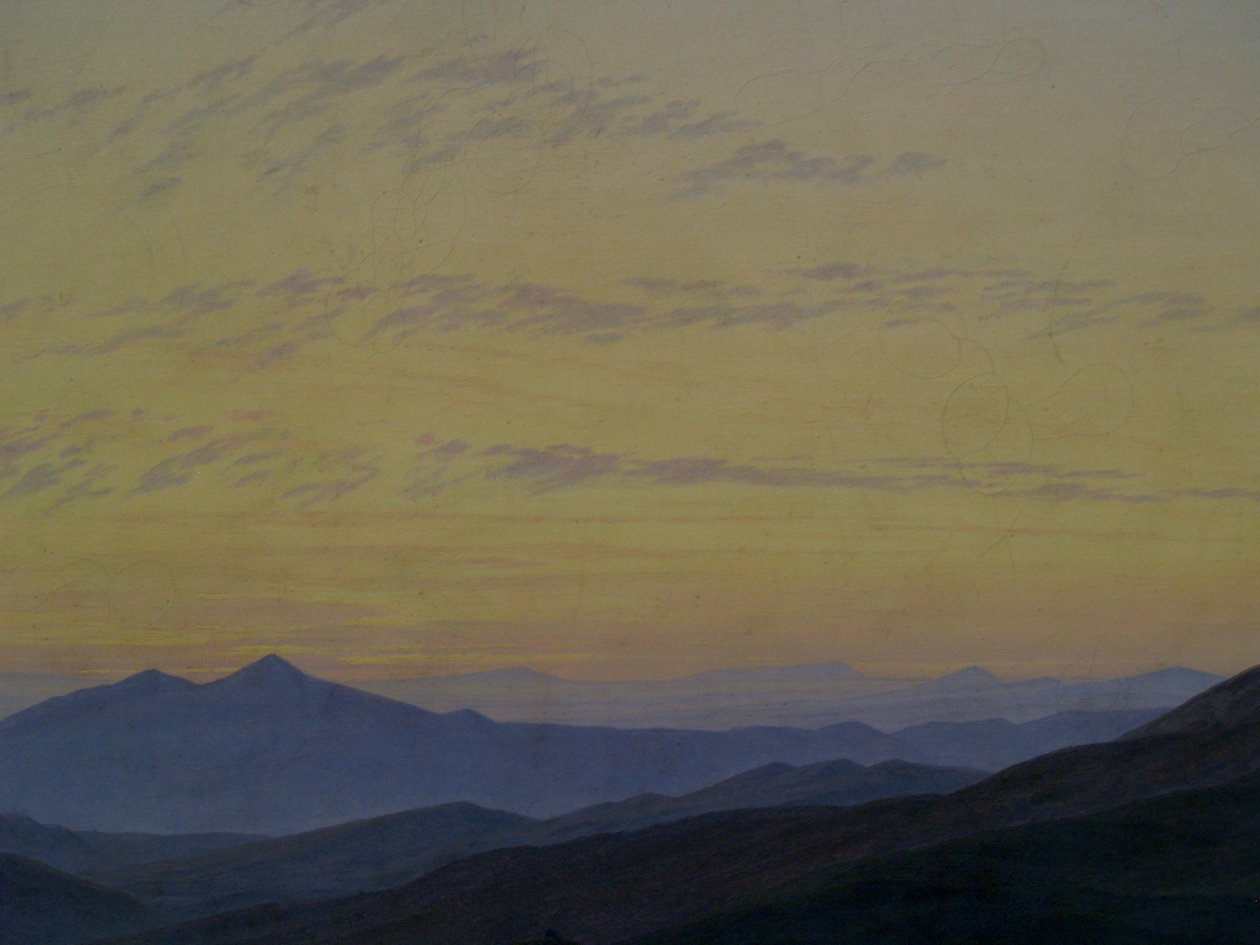 Němčina: Krkonoše Krkonoše od Caspar David Friedrich