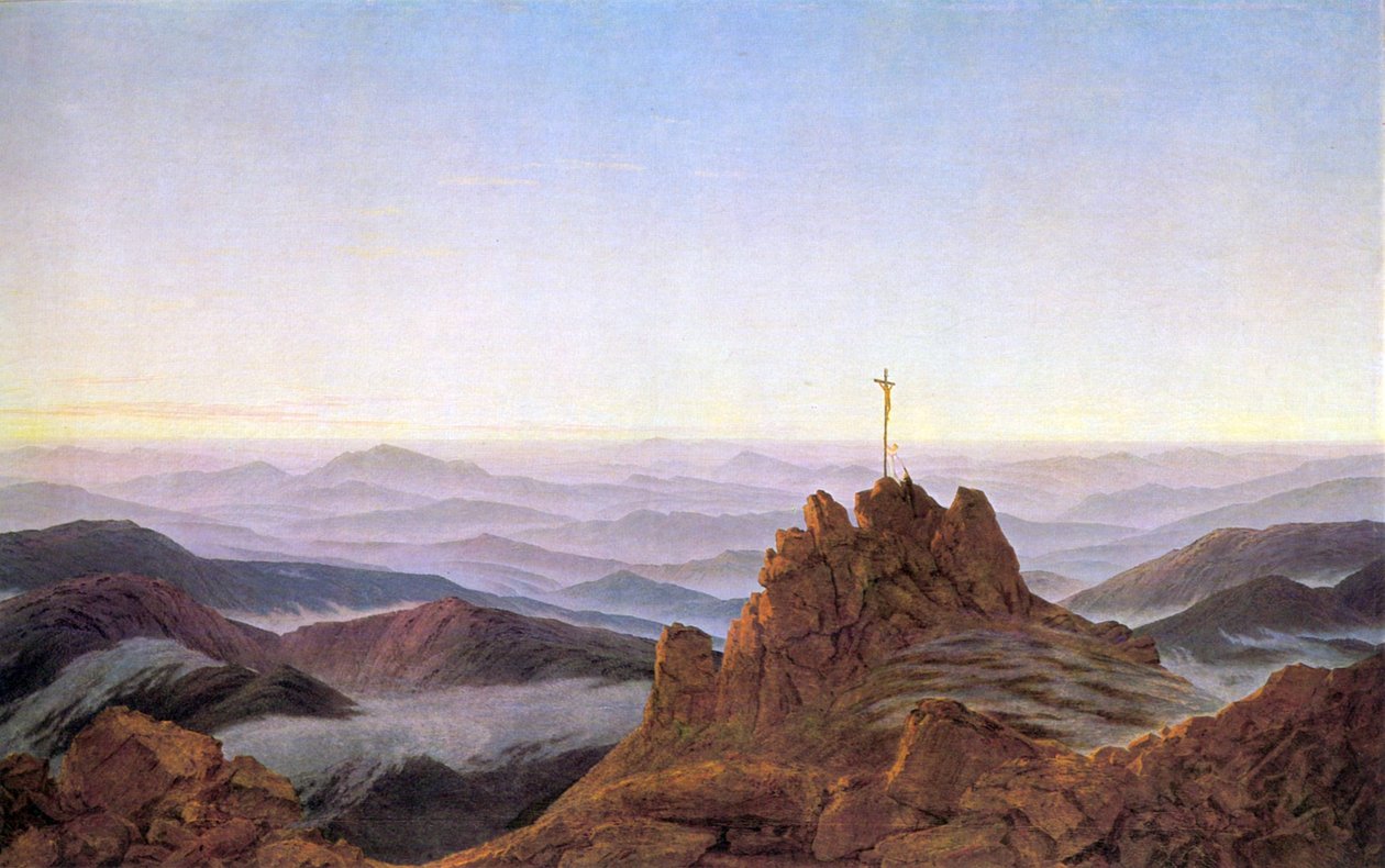 Ráno v Krkonoších od Caspar David Friedrich
