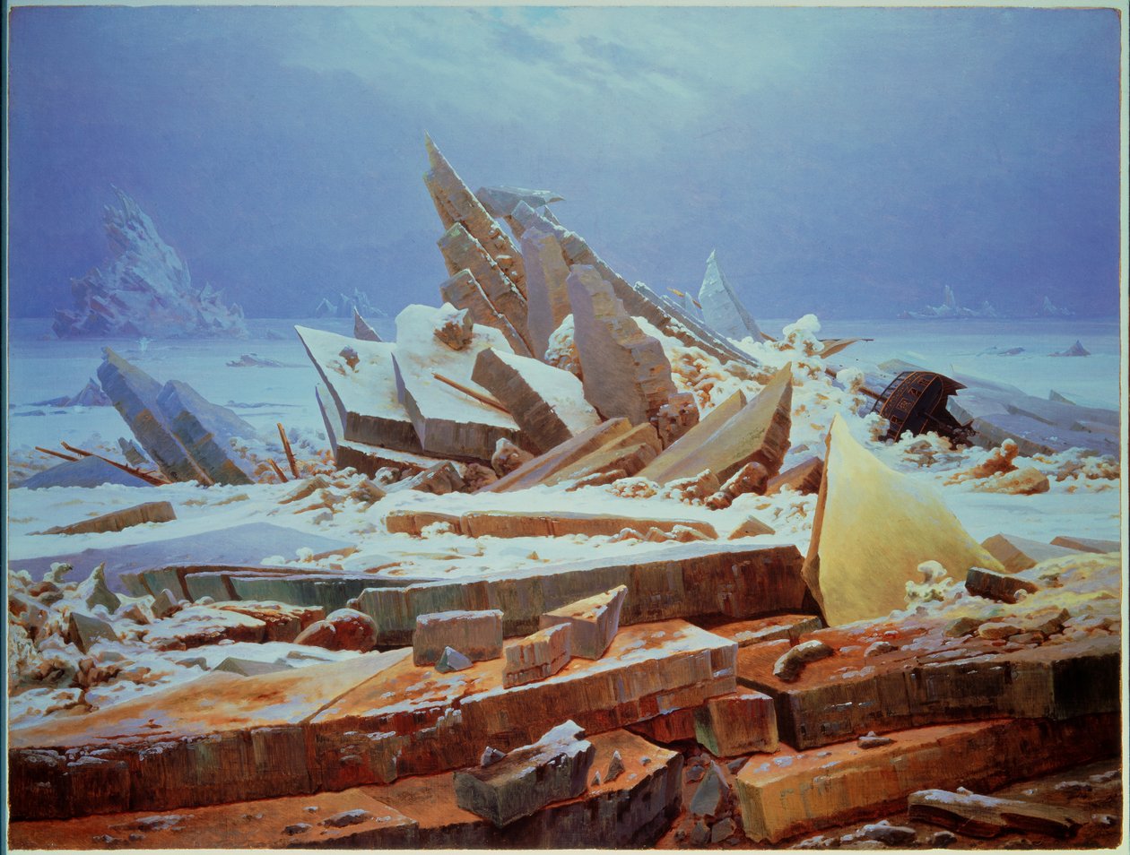 polární být od Caspar David Friedrich