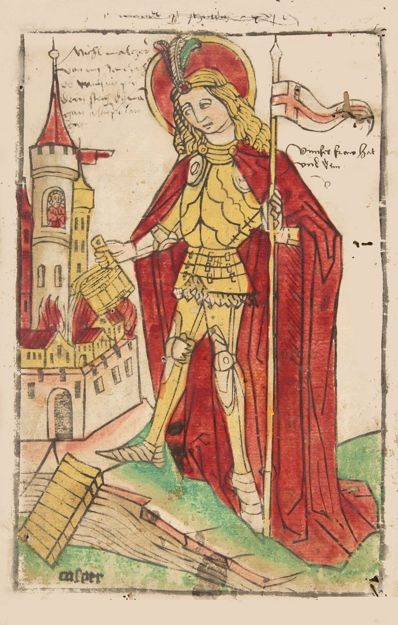 Svatý Florián, ca. 1460. od Casper