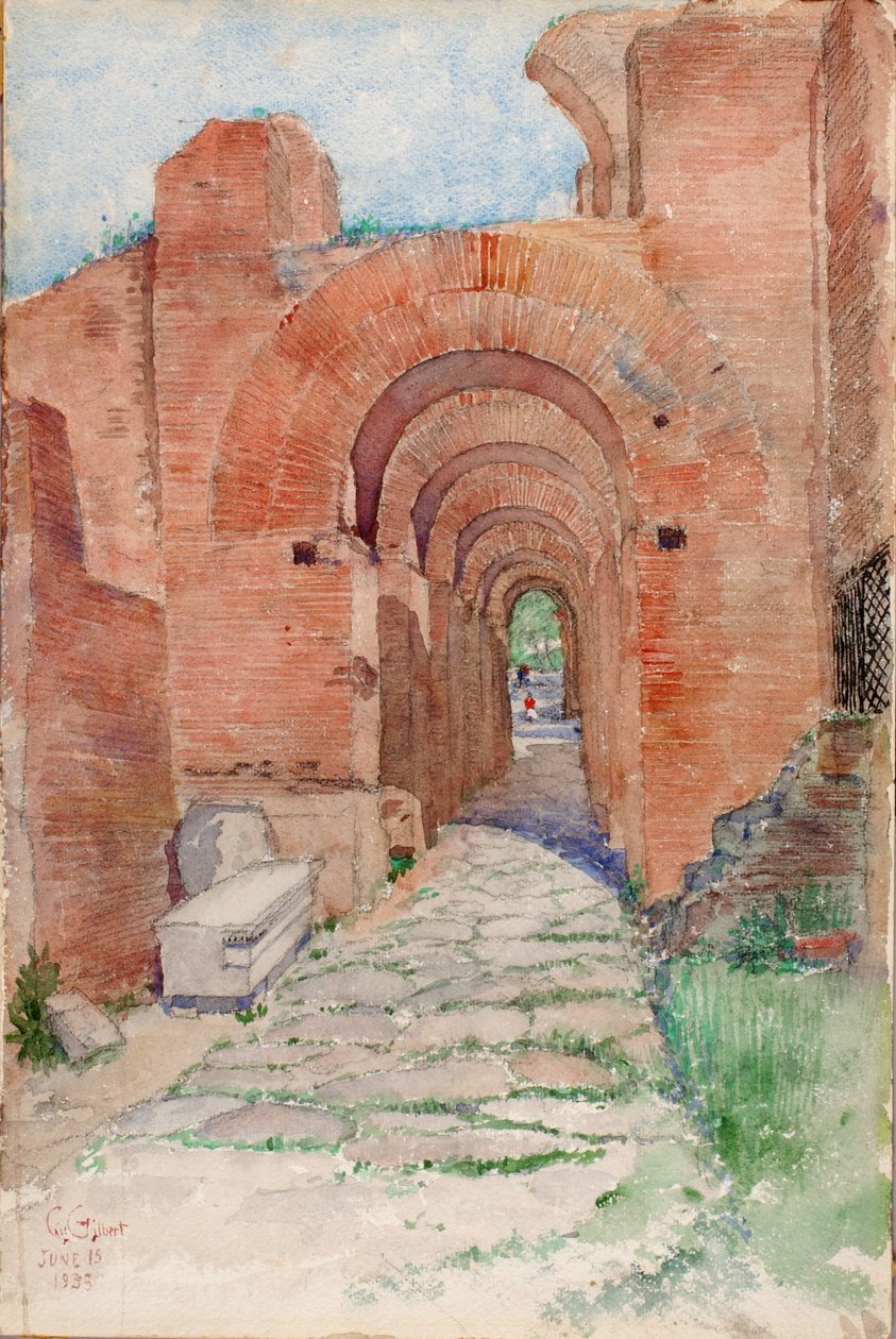Oblouky paláce Nero, 1933. od Cass Gilbert