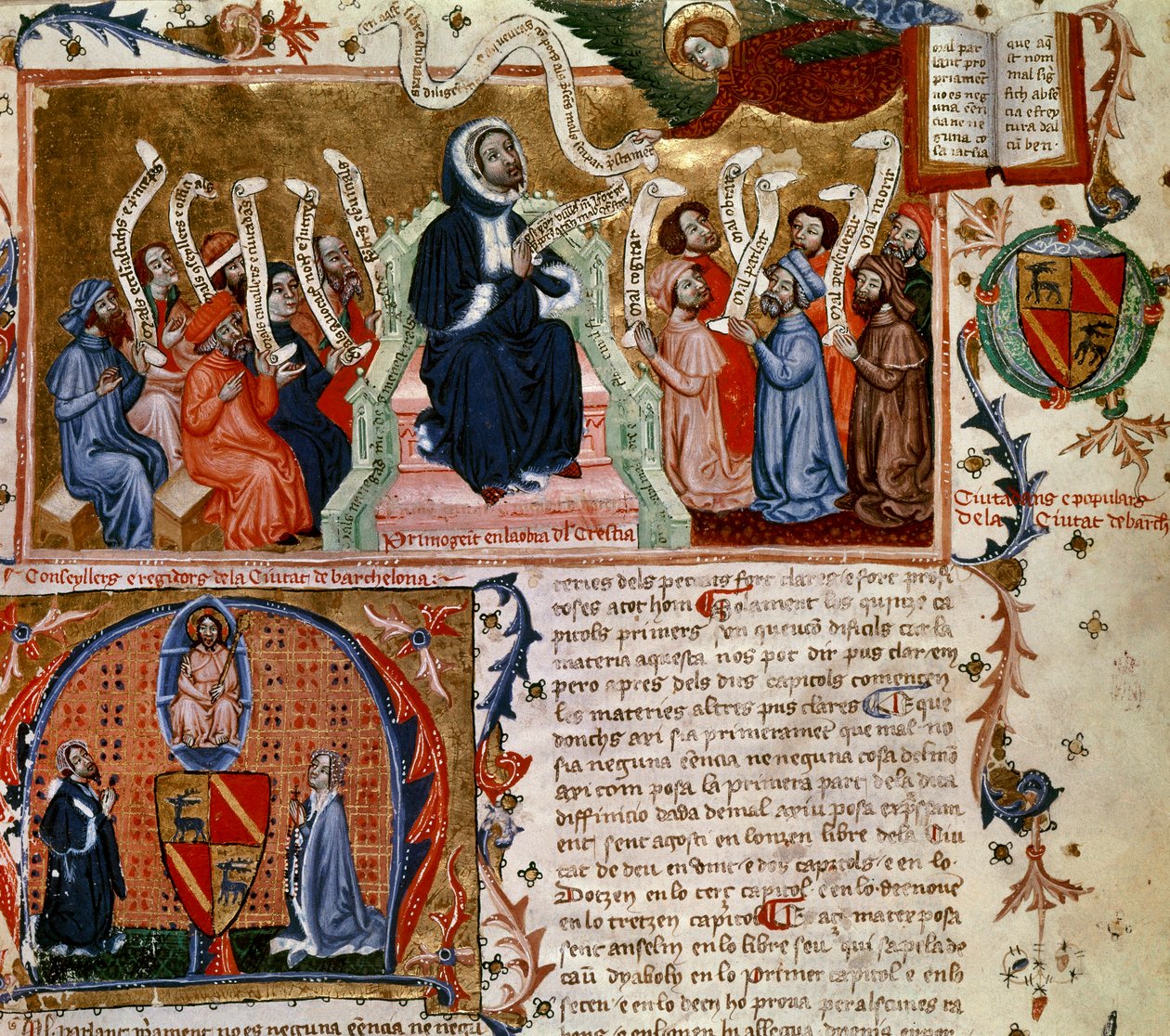 Fra Francesc Eiximenis (Girona,1330-Perpignan,1409) od Catalan School