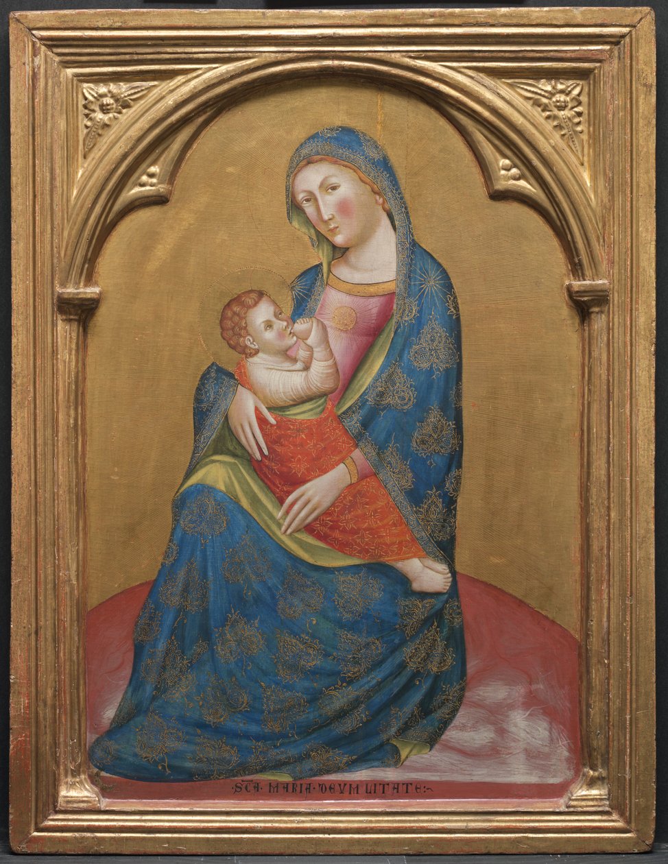 Madona pokory od Caterino Veneziano