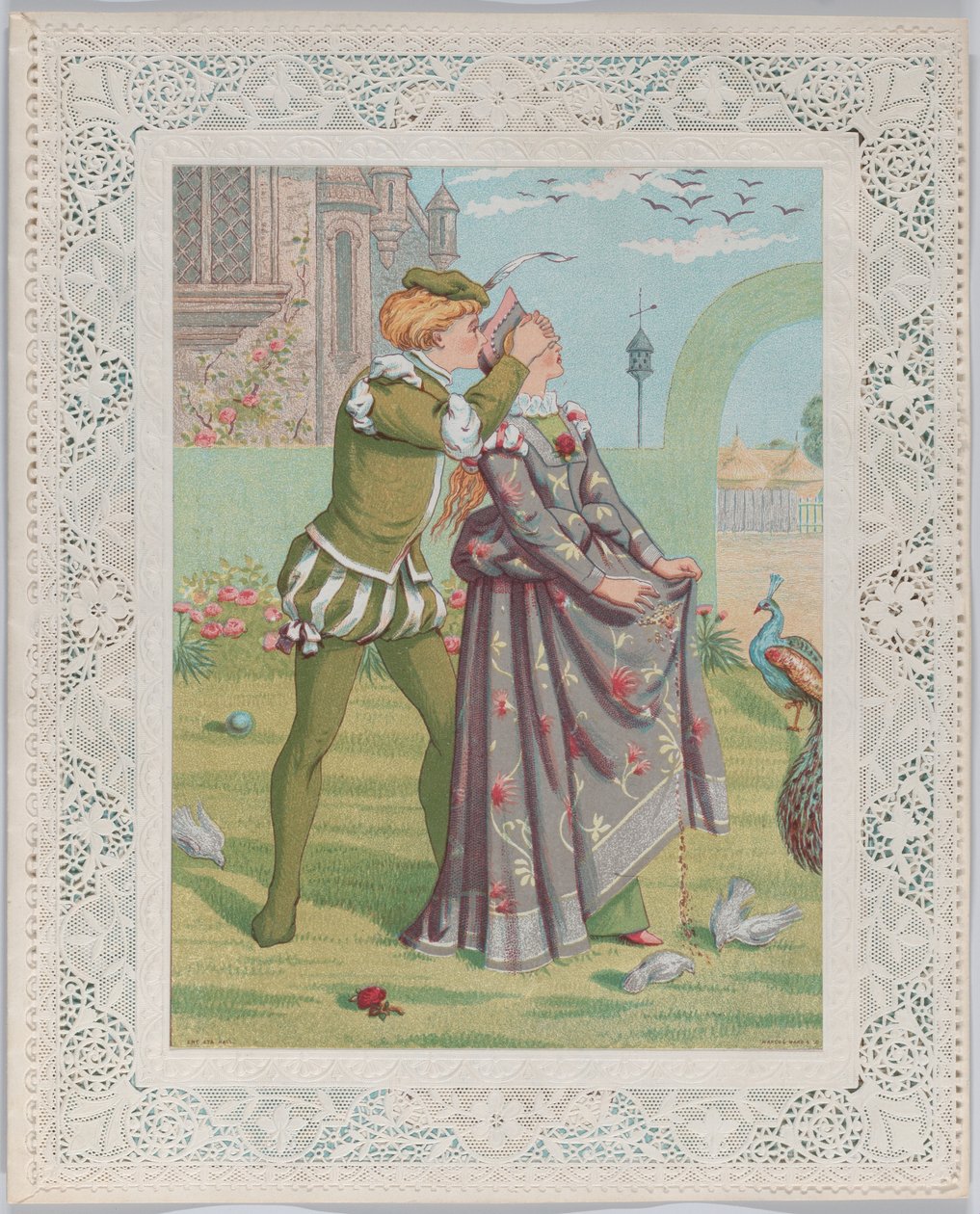 Valentýna, 1876. od Catherine Greenaway